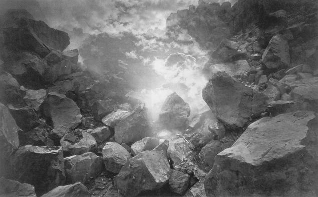 Muybridge - Volcano Quetzeltenango - Guatemala 1875